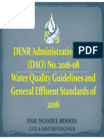 Denr Administrative Order No 2016-08 Final Presentation Sept Oct 2022