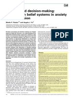 Emotion and Decision-Making Affect-Driven Belief Systems in Anxiety and Depression