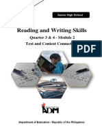 Pdfcoffee.com Reading and Writing Module 2 Part 1 PDF Free