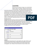 Implementasi Firewall Filter