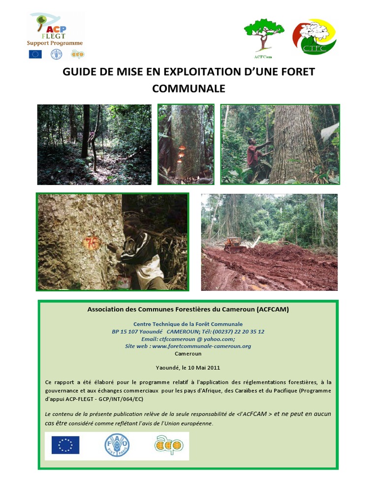 Guide d'exploitation des forêts communales | PDF | Forêt | Aménagement ...