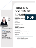 Princess Doreen Del Rosario: Objective