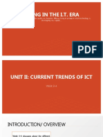Week3 4 - Current IT Trends of ICT 1