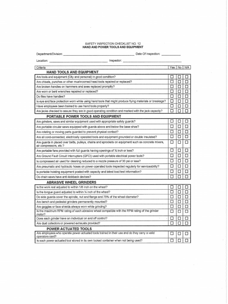 Hand and Power Tools PDF