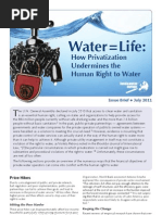 Download Water  Life How Privatization Undermines the Human Right to Water by Food and Water Watch SN61153454 doc pdf