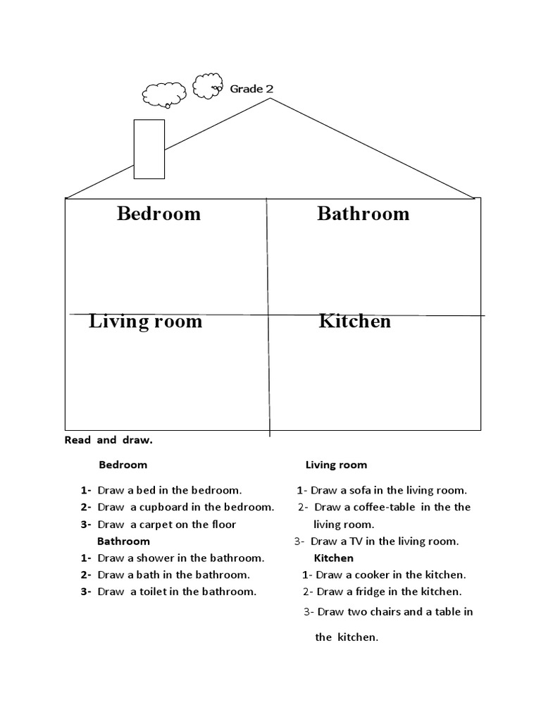 (Template) Parts of The House | PDF