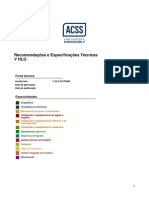 CE - A04 - Recomendaçoes e Especificaçoes Técnicas