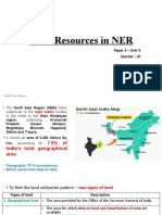 2022 - Land, Water & Forest Resources in NER