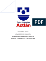 Análisis financiero de la Universidad Aztlan mediante razones financieras