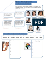 Physical Appearance Personality Activities Promoting Classroom Dynamics Group Form - 93999