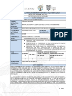 Informe Calendario