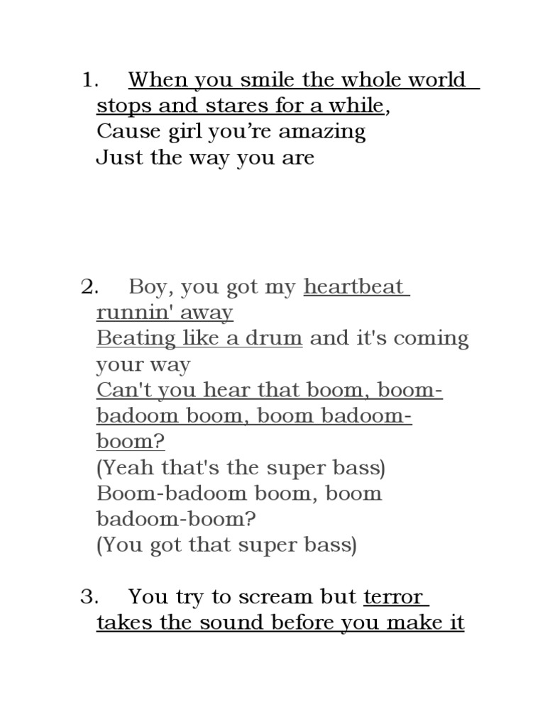 Figures of Speech Lyrics PDF Poetry Linguistics