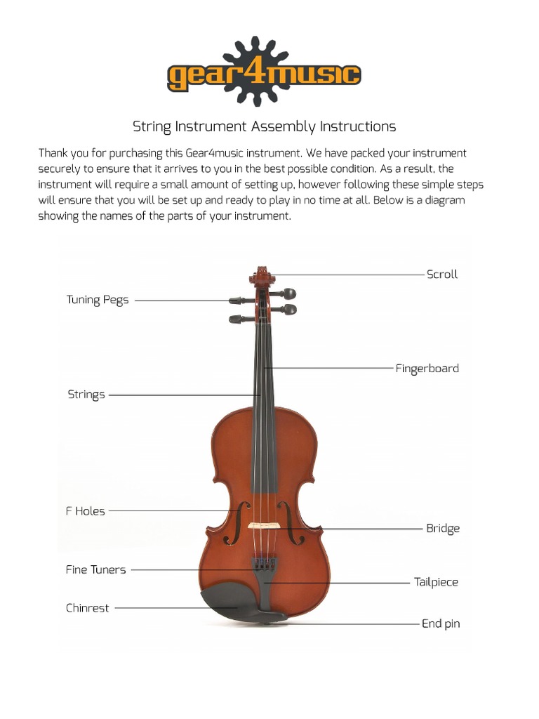 Violin Setup PDF