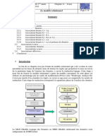 Chap 11 Passage Modele Relationnel