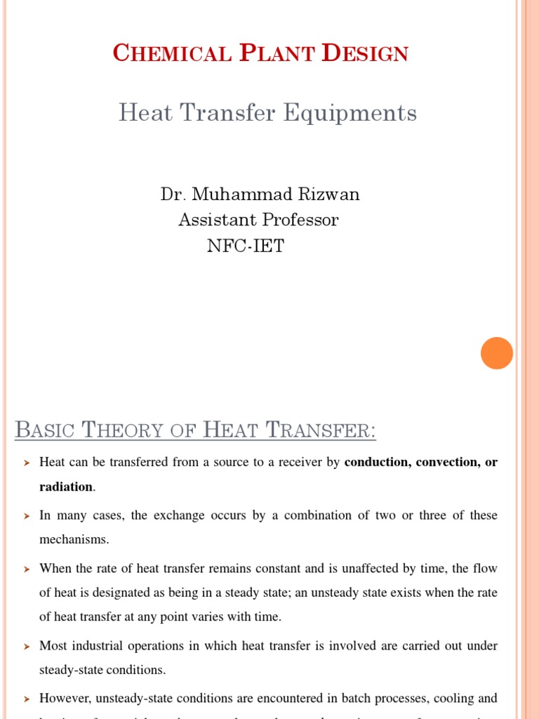 Heat Transfer Equipment Design and Operation A Guide to Shell and Tube