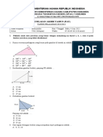 Pat Matematika Kelas 8 20212022