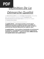 Audit Qualité 1