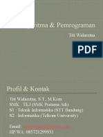 Pertemuan 1