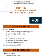 Gioi Thieu Bai Thi CNTTCo Ban