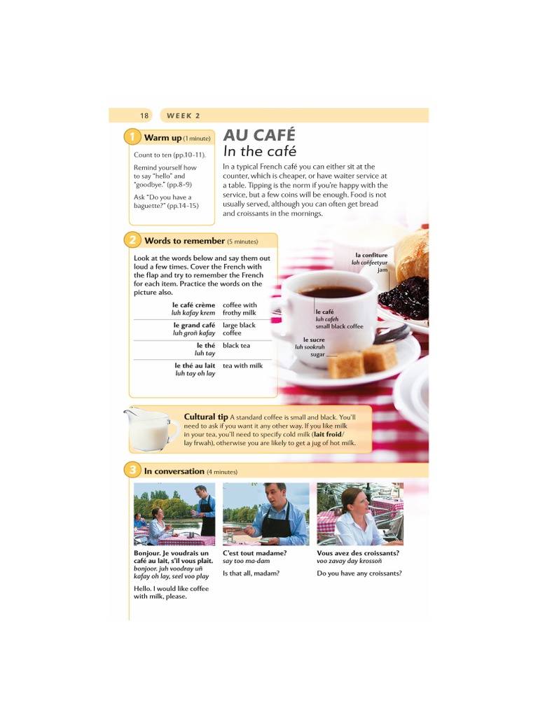 Au Café | PDF