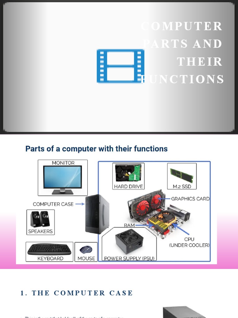 Computer Systems Servicing NC II Computer Parts and Their Functions