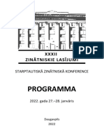 HF XXXII Zin Las 2022 Programma Zoom