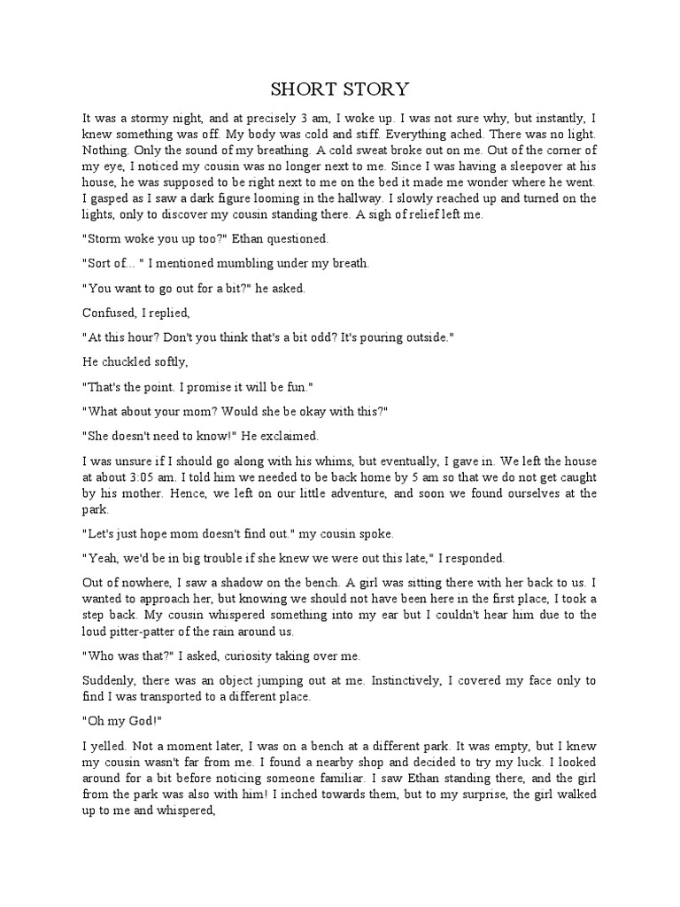 Short Story PDF