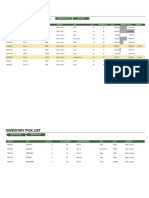 Template Inventory Warehouse