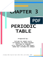 3.0 PERIODIC TABLE - NOTES & TUTORIAL Q's