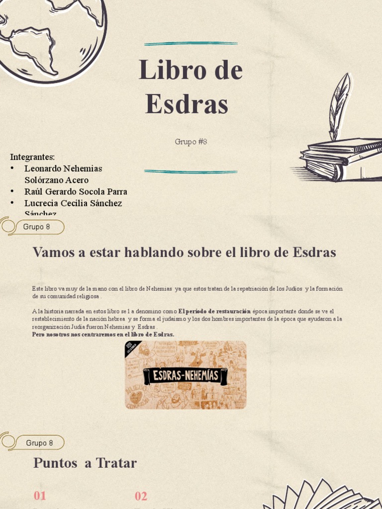 Libro de Esdras Expo PDF Ciro el Grande Pueblos antiguos del
