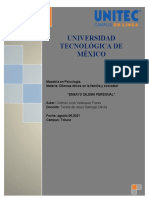 ENTREGABLE 2. Ensayo. Dilema Personal. CINTHIA LIZZET VELÁZQUEZ FLORES