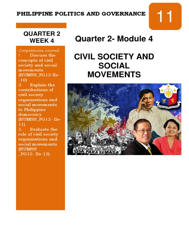 Civil Society and Social Movements in PH | PDF | Social Science