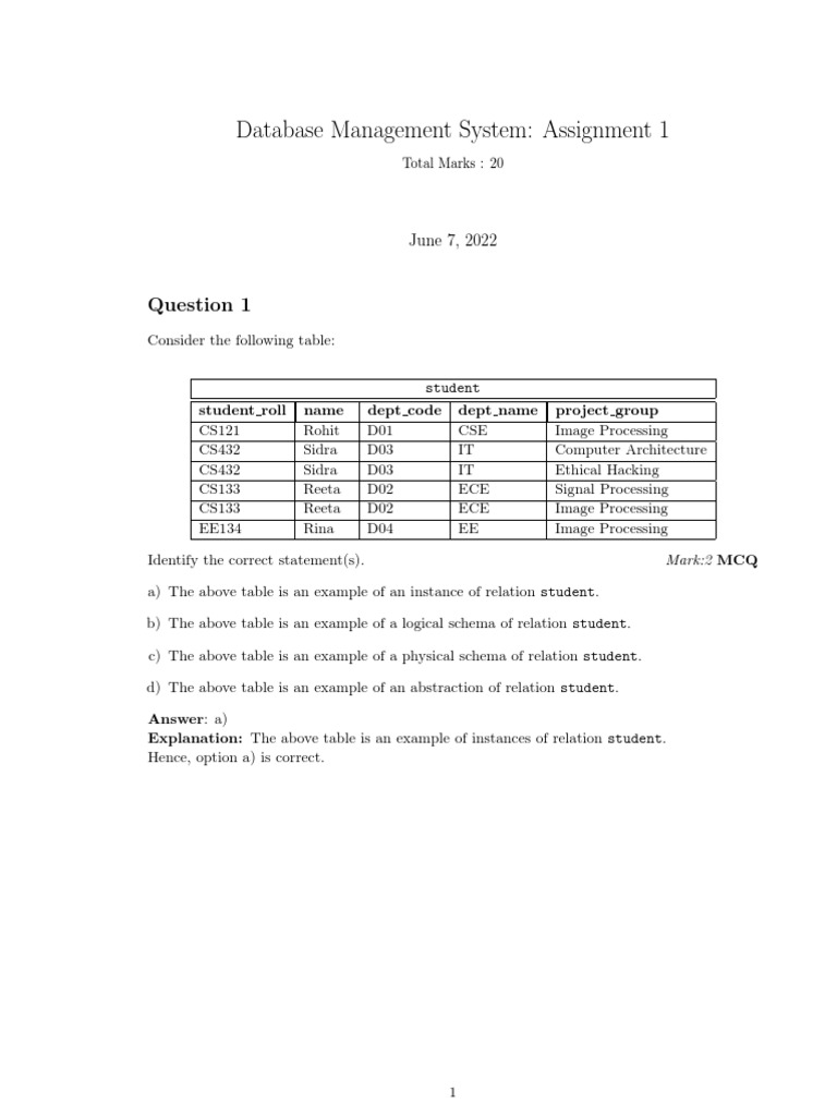 Relational Operations in Database Schema | PDF | Relational Database ...