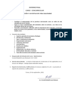 Informe Final Nutrición y Vida Saludable