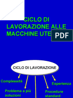 GIP51 - Ciclo Di Lavorazione Alle Macchine Utensili