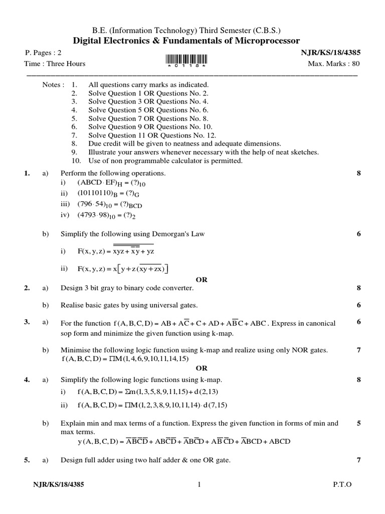digital-electronics-fundamentals-of-microprocessor-b-e-information