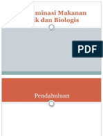 Pencemaran Makanan Fisik Dan Biologis