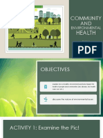 Community and Envi Health