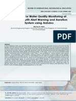 A System For Water Quality Monitoring at Taal Lake With Alert Warning and Aeration System Using Arduino