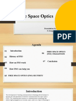 Free Space Optics Presentation - FSO Benefits, Challenges & Security