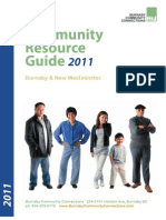 Burnaby Community Connections Community Resource Guide 2011