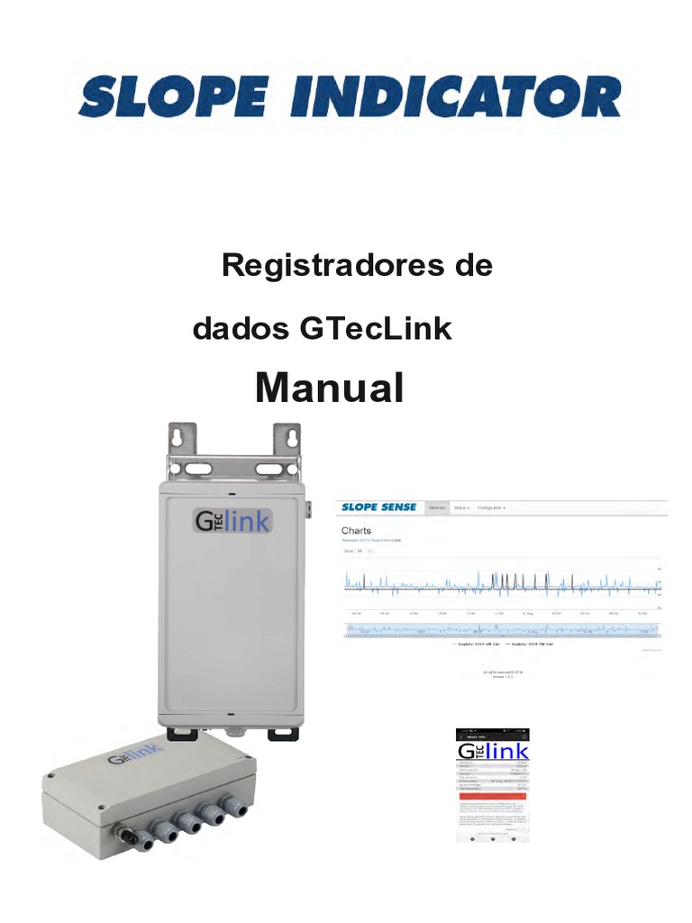 GTeclink Datalogger Manual  En.pt PDF Rede de computadores