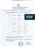 Fees Structure 2021 22