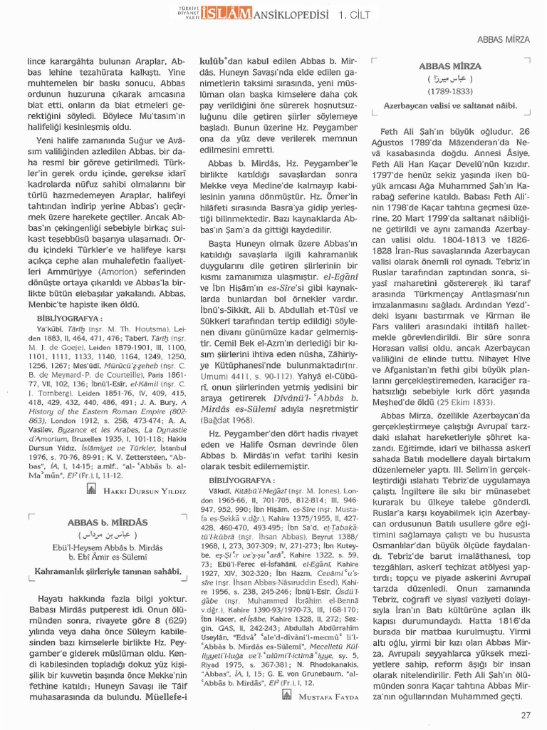 Abbas Mirza PDF