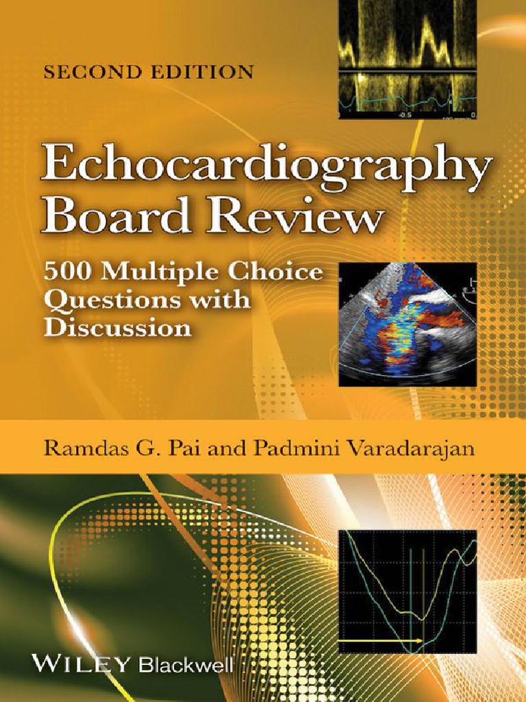 Echocardiography Board Review 500 Multiple Choice Questions PDF