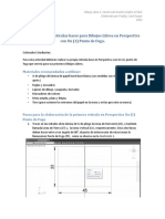 Elaboración Retícula Un Punto Fuga 