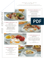 The Grand Kitchen Breakfast A La Carte Menu