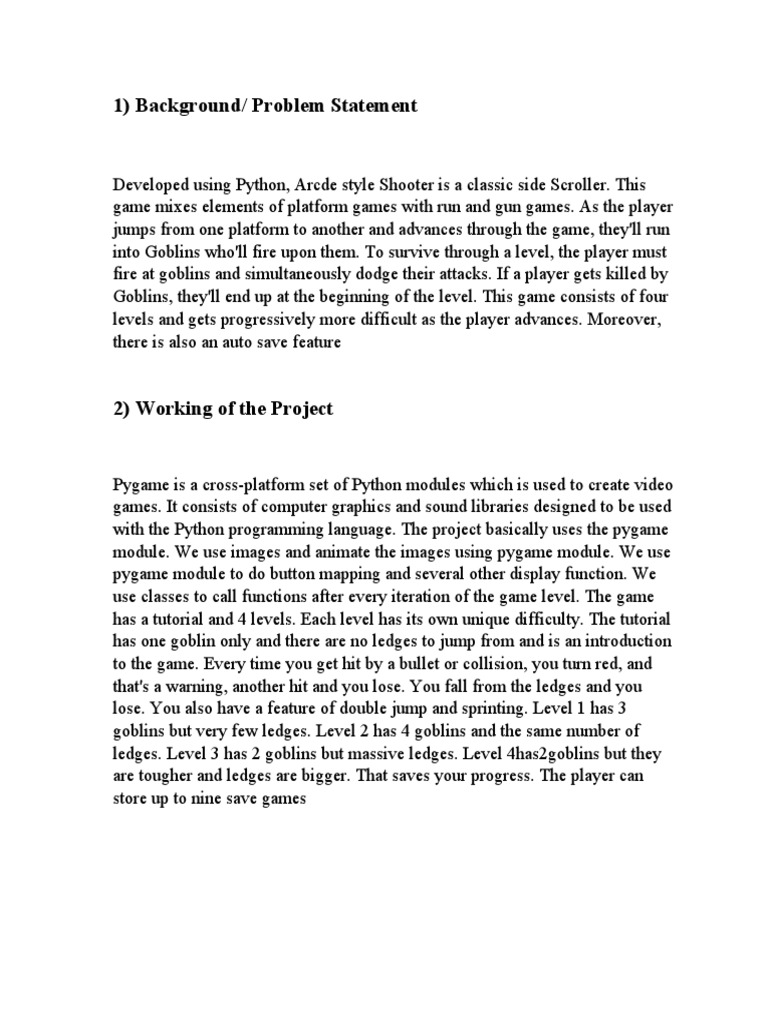 arcade-style-shooter-game-using-pygame-document-outlining-the-design
