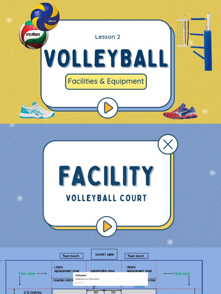Facilities and Equipment in Volleyball PDF