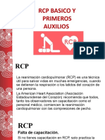 RCP Basico y Primeros Auxilios